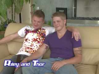 Riley & thor in gay xxx video mov